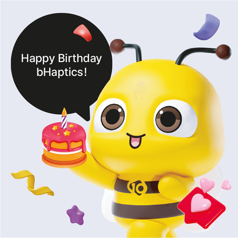 bHaptics is 10 years old!