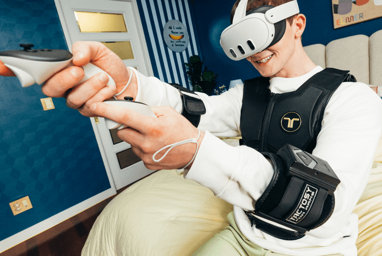 Most Advanced Full Body Haptic Suit bHaptics TactSuit