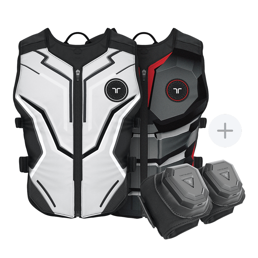 ほぼ未使用bHaptics TactSuit X16 ハプティックスーツ軽量 次世代のフルボディハプティックスーツを購入 - bHaptics TactSuit