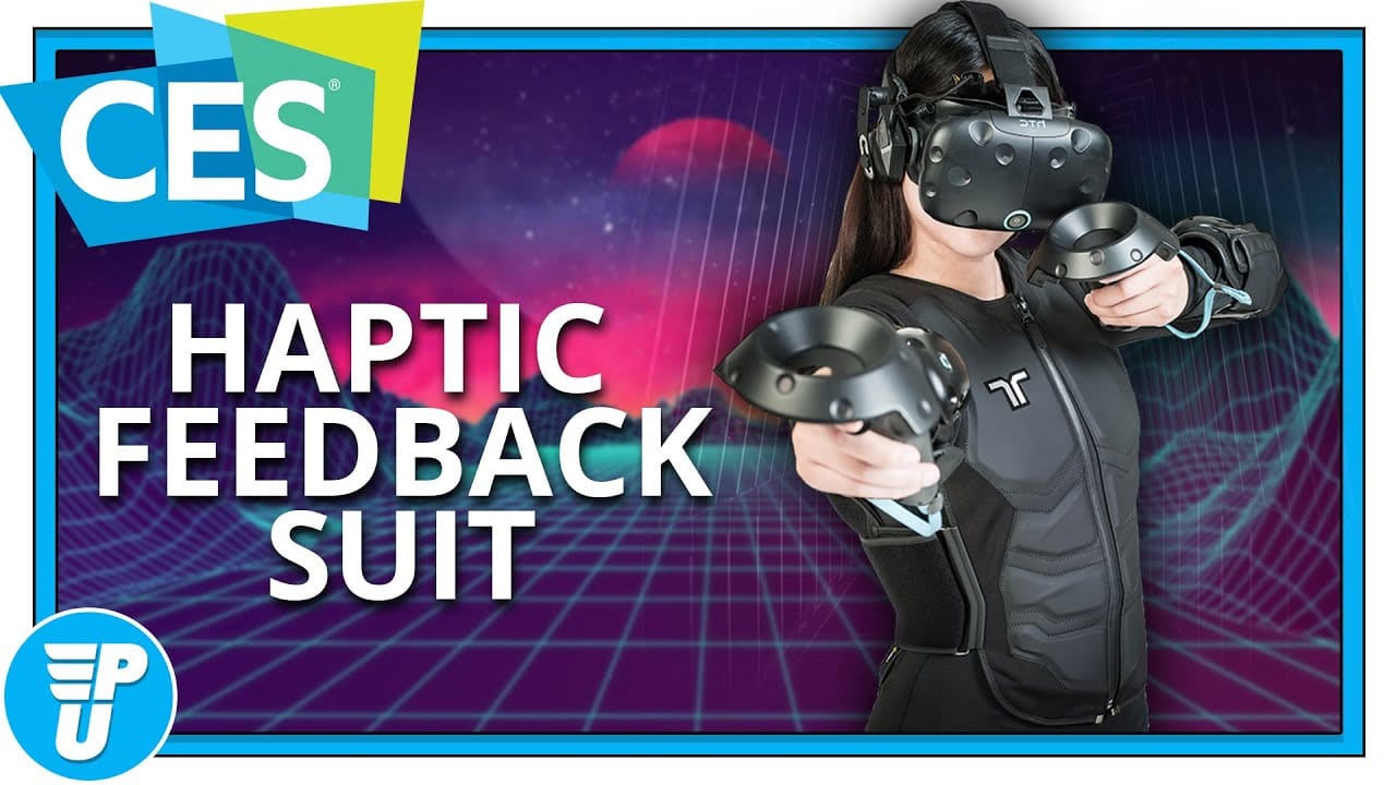 Voel de game met het meest geavanceerde haptic vest! - CES 2020