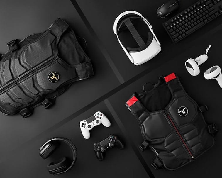 New haptic vest promises to bring further immersion to VR gaming