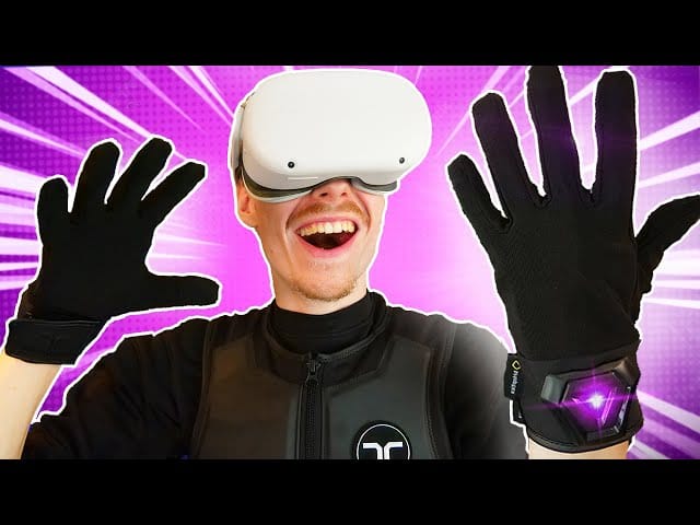 I Felt The Metaverse With These VR Haptic Gloves