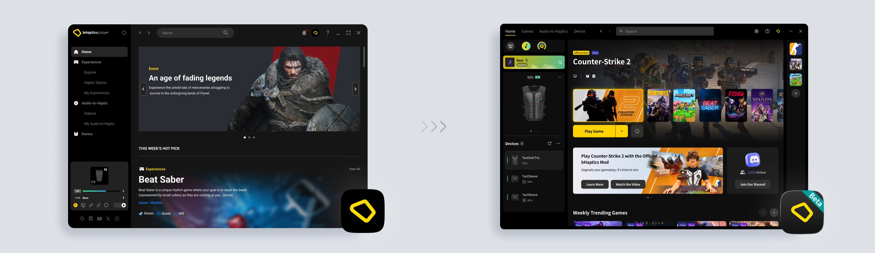 Improved Usability with New Beta App
